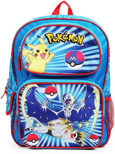 herschel backpack pokemon Bioworld 3D Pikachu Bulbasaur Squirtle Charmander 14" Kids School Travel Backpack and Quaxly Glow Pokmon Backpack & Lunch